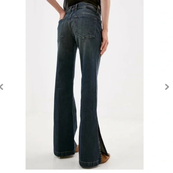 Diesel Black Gold 1829 Flared Slit Jeans - Picture 2 of 15